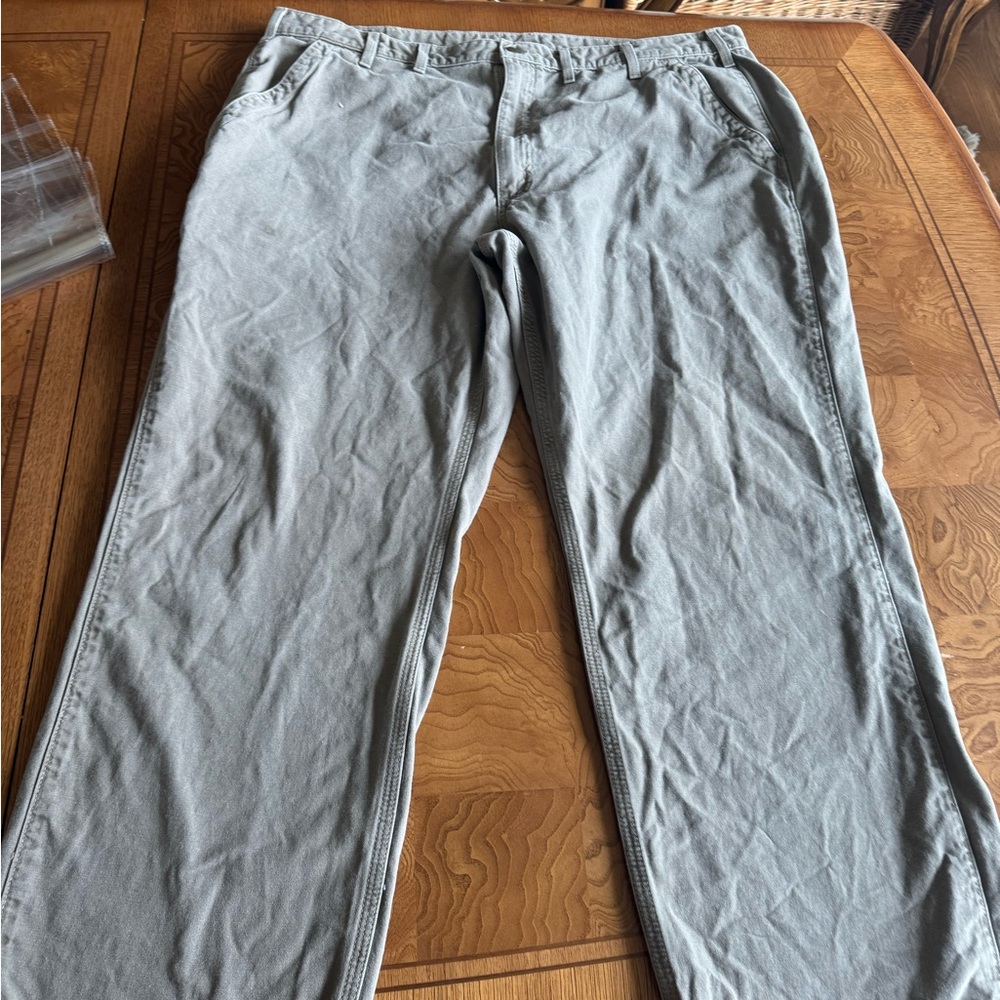 Carhartt Light Tan Pants 44 x 32